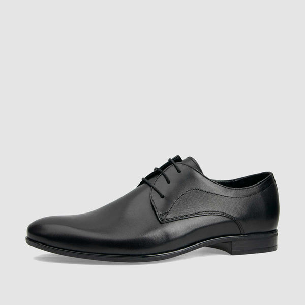 Black Lace Up Shoes B-7100-524